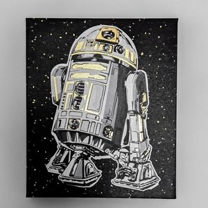 Star Wars R2-D2 Canvas Print Wall Art